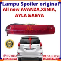 Lampu Spoiler Bagasi Toyota all new Avanza 2012-2018 LED Original