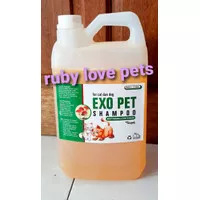Exo Shampo Fungus/Anti Jamur 5 liter - Untuk Kucing Anjing
