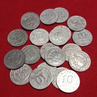Koin 10 rupiah kancing 1971