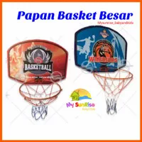 Papan Ring BASKET Besar / Basketball Anak / Papan Pantul Ring Basket