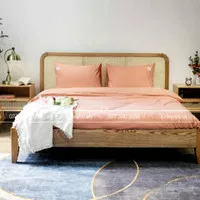 dipan minimalis tempat tidur rotan minimalis furniture jati ranjang