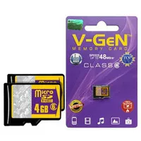 Memory Card VGEN Micro SD 4GB 8GB 16GB 32GB Original V-GEN