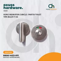 Kunci Indikator Cubicle/ Partisi Toilet / Kamar Mandi / Kubikal F130