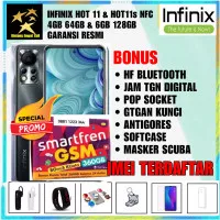 INFINIX HOT 11S NFC & HOT 11 4/64 6/128 GARANSI RESMI INFINIX