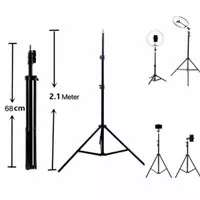 TRIPOD 2METER / TRIPOD 2.1 METER / TRIPOD 2M INCLUDE TAS TRIPOD MURAH