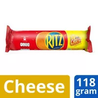 Ritz Cheese Cream Sandwich Crackers Rasa Keju 118 gram