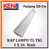 Kap Lampu TL TKI 1 x 36 Watt | 1 x 16 Watt LED Philips