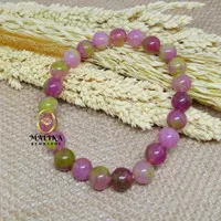 GELANG BATU RUBY TANZANIA 8 MM