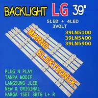 LAMPU BL BACKLIGHT LED TV LG 39INCH 39LN5100 39LN5400 LG 39IN 39LN5900
