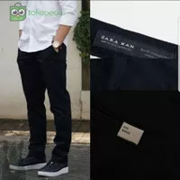 Celana Jeans Pria CL5C845 Original Zara Man Basic Chino Trousers