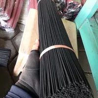 Jeruji Sangkar bambu warna hitam 1 ikat diameter 2mm Ruji Sangkar kuat
