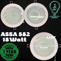 Lampu Dinding Bohlam Downlight Panel ASSA 582 12W 12 Watt Sorot Inbow