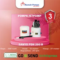 PDH 200B MESIN POMPA AIR JETPUMP SANYO