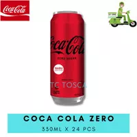 Coca Cola Zero Can 330ml 1 Karton isi 24 Pcs