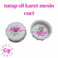 tutup sil karet pembuangan mesin cuci multi