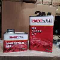 Clear Hartwell MS Clear 1.L hardener 500 ml