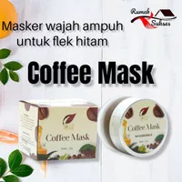 COFFEE MASK SR12/ MASKER WAJAH ORGANIK HILANGKAN KOMEDO/ MASKER KOMEDO
