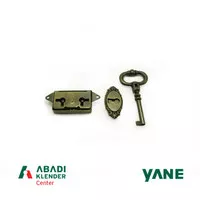 Antique Lock / Kunci Laci /Antique Cabinet Lock AL005 Yane (1Pcs)