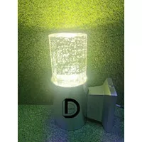 Lampu Dinding Crystal Led 1 arah 3W / Lampu Pilar / Wall Light 3W