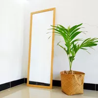 cermin dinding besar full body 45 x 125 cm kaca rias minimalis elegan