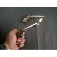 Korek api Pistol antik, Korek gas craft Gun, Mancis murah