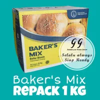 Baker`s Mix Anchor 1 Kg Repack Butter Blend Campuran Mentega Margarine