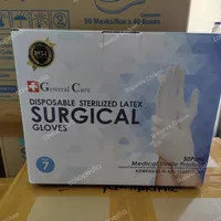 SARUNG TANGAN STERIL GENERAL CARE GC SURGICAL GLOVE STERIL