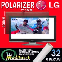 Polarizer tv LG 32inc polarizer lcd LG 32inc plastik polaris tv LG 32