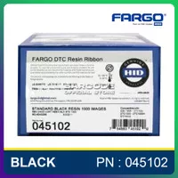 FARGO DTC 1250e & C50 ( PN : 045102 ) DTC1000/4000 RESIN RIBBON BLACK