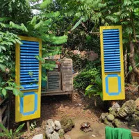 pintu jati kuno asli