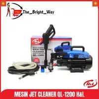 Jet Cleaner High Pressure Mesin Steam Cuci Mobil Motor H&L QL-1200