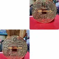 Koin Kuningan China Kuno Premium Sedang 13cm