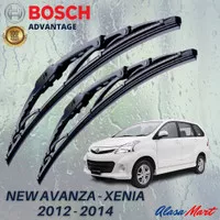 Wiper Karet Kaca Depan Mobil All New Avanza Xenia Original Bosch 2pcs