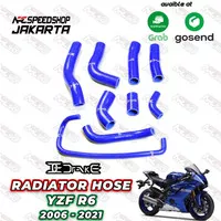 Drake Selang Radiator / Radiator Hose Yamaha YZF R6 2006 - 2021 Blue