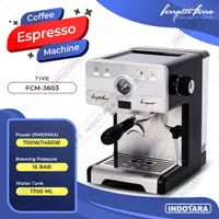 Mesin Kopi Espresso - Ferratti Ferro LA ARGENTO FCM-3603