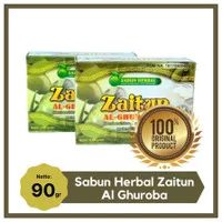 Sabun Herbal Zaitun Al Ghuroba - Sabun Kesehatan Kulit 90 Gram