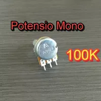 Potensio Mono 100K 100 K Potensiometer 100K Kilo Ohm