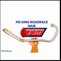 Leher knalpot mx king roadrace dangak