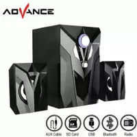 Advance M10BT Speaker Aktif Bluetooth Music Box Karaoke Multimedia USB
