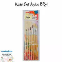 Kuas Set Joyko BR-1 / Joyko Brush Set 6 BR-1 / Kuas Lukis/ Cat Air