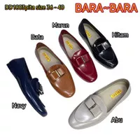 Jelly shoes bara bara karet sepatu wanita import 1803pita