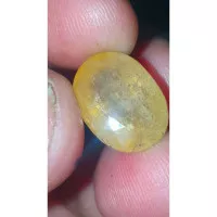 HARGA TERMURAH NATURAL BATU MULIA YELLOW SAFIR CUTTING KRISTAL ANTIK T