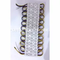 LAMPU LED MODULE RGB 3 MATA SAMSUNG/LED MODUL 12 VOLT RGB WARNA-WARNI