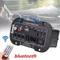 Audio Power Amplifier Hi-Fi Bass Stereo Bluetooth USB FM Radio 30W