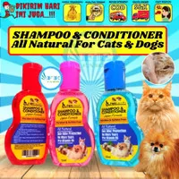 Shampoo & Conditioner Kucing Anjing Gel Botol FEFARM