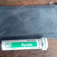 Serbuk Intan / diamond powder merk Syndia + kulit gosok batu (paket)