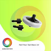 Pall Filter Black white / Filter Coin / Filter Gepeng Hitam Putih