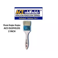 Kuas Cat Tembok Kayu Besi kupu kupu White Brush ACE oldfields - 2