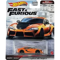 Hot Wheels Toyota GR Supra Fast Furious 2021 (FREE PROTECTOR)