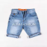 celana pendek jeans pria